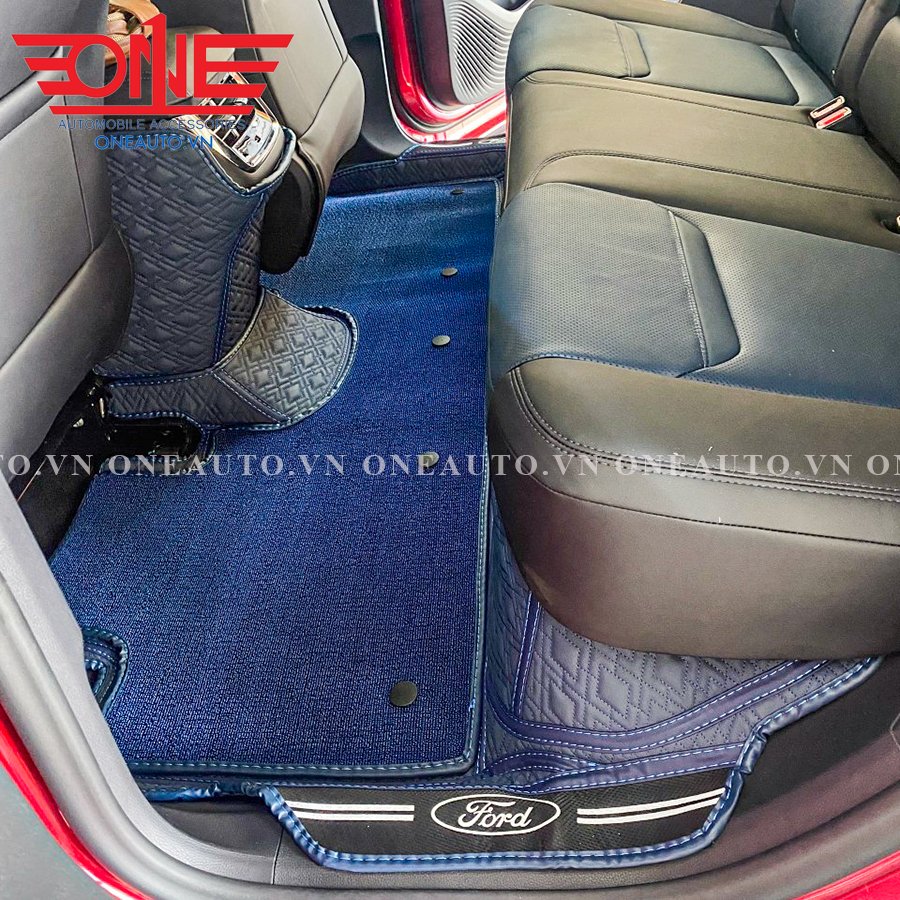 Thảm lót sàn ô tô 8D xe Ford Territory 2022 Full viền cửa