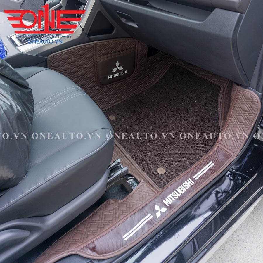 Thảm lót sàn ô tô 8D Mitsubishi Xpander Full viền cửa