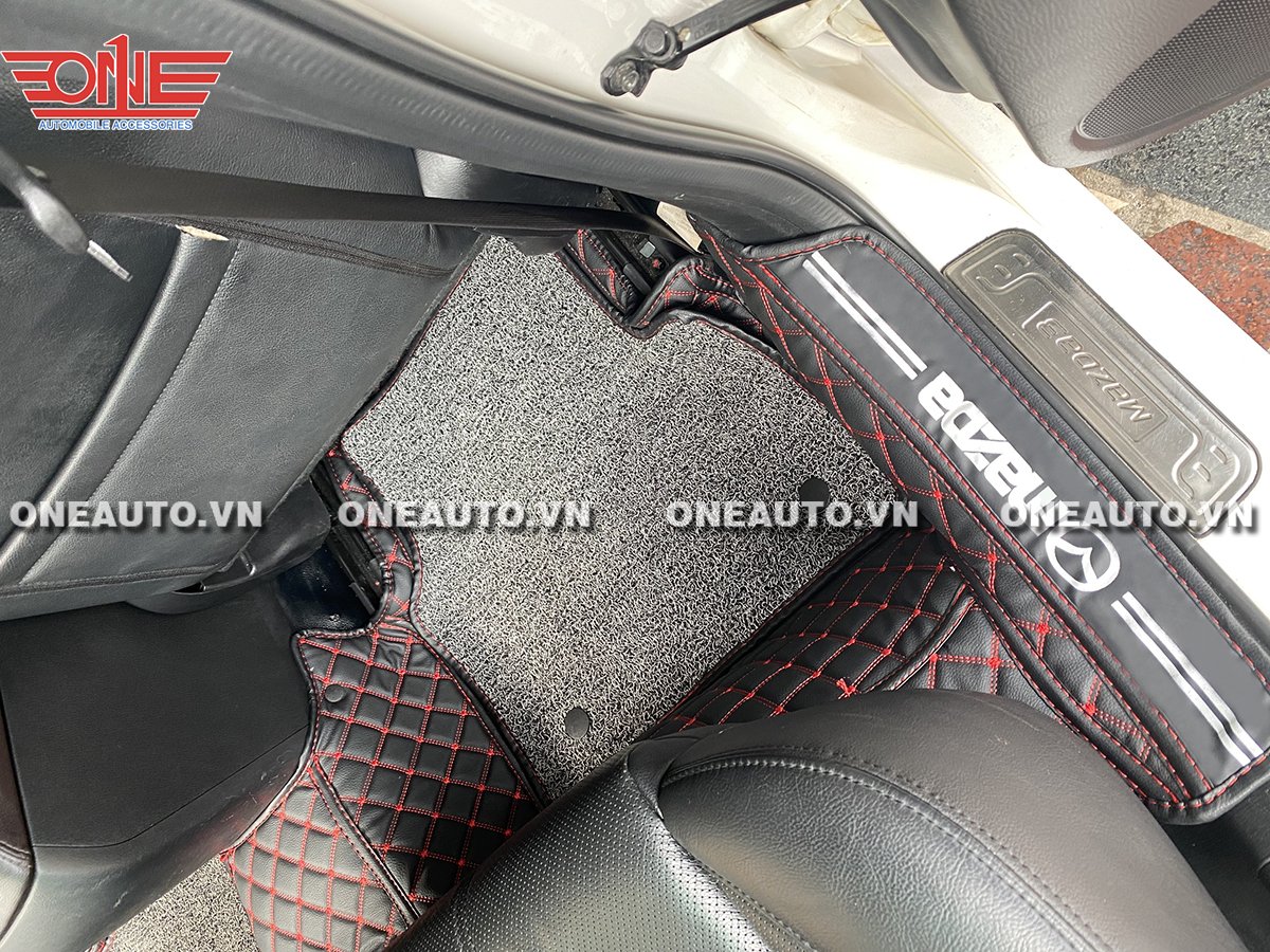 Thảm lót sàn ô tô 8D Mazda 3 Full Viền cửa