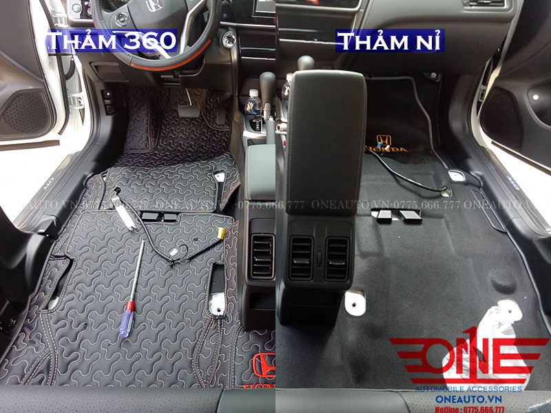 Thảm Lót Sàn Ô Tô 360 Độ Xe Honda City 2019