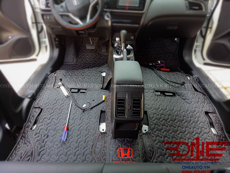 Thảm Lót Sàn Ô Tô 360 Độ Xe Honda City 2019