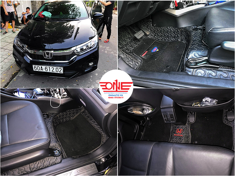 Thảm Lót Sàn Ô Tô 360 Độ Xe Honda City