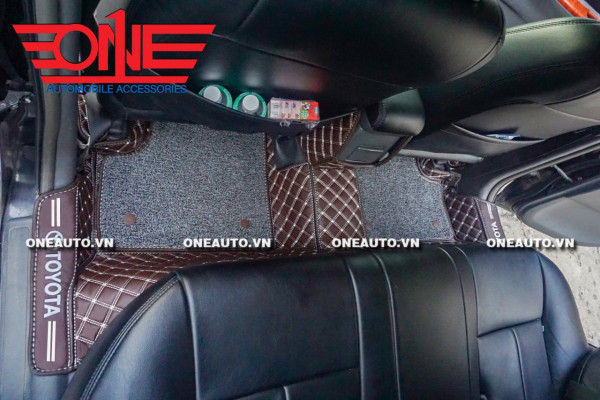 Thảm lót sàn ô tô 8D xe ô tô Toyota Altis Full viền bậc cửa
