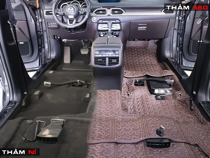 Thảm Lót Sàn 360 Độ Xe Mazda CX-8