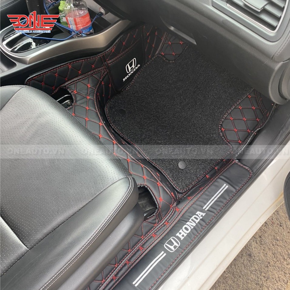 Thảm lót sàn ô tô 8D Full viền cửa Honda City 2015 - 2023