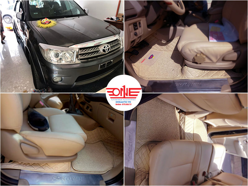 Thảm Lót Sàn Ô Tô Toyota Fortuner 2008