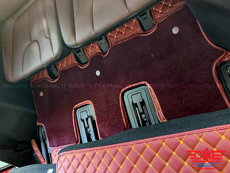 Thảm Lót Sàn 6D Cho Xe Hyundai Santafe 2019