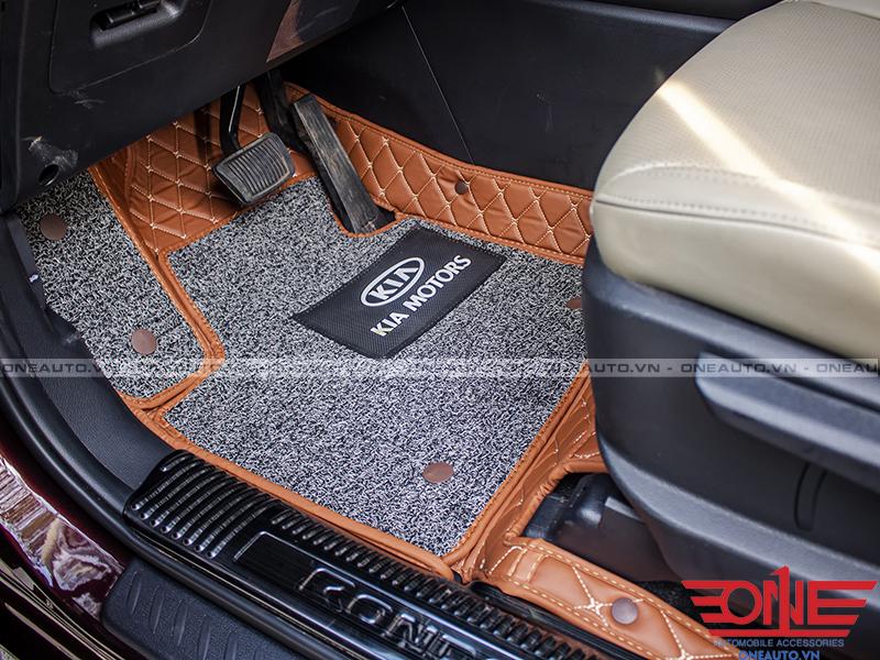 Thảm Lót Sàn Ô Tô 5D 6D KIA Rondo 2020