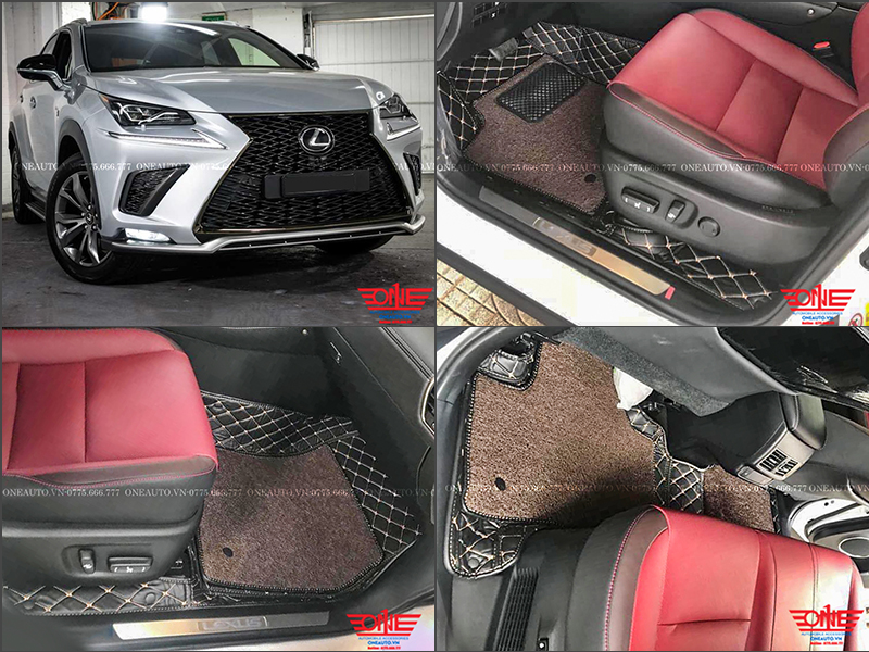 Thảm Lót Sàn Ô Tô Lexus NX300 Đời 2017