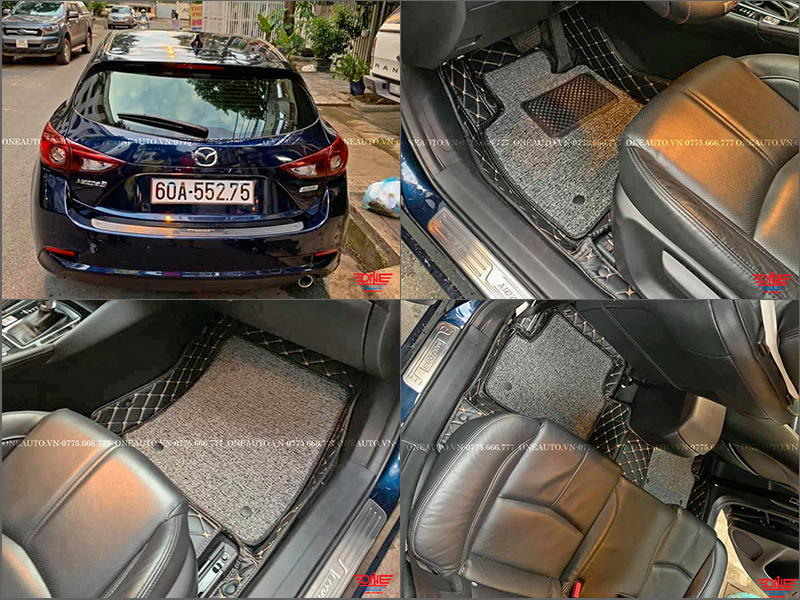 Thảm Lót Sàn Ô Tô Mazda3 Hatchback 2015-2019