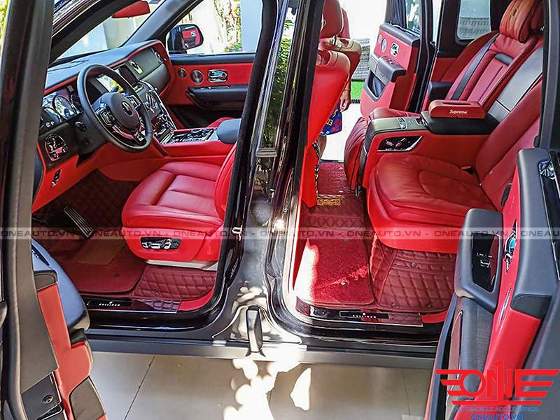 Thảm Lót Sàn Ô Tô Rolls-Royce Cullinan 2020
