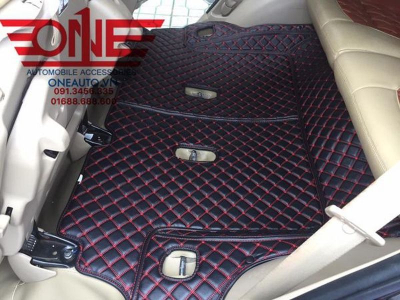 Thảm lót sàn ô tô  cao cấp Toyata Fortunner 2015