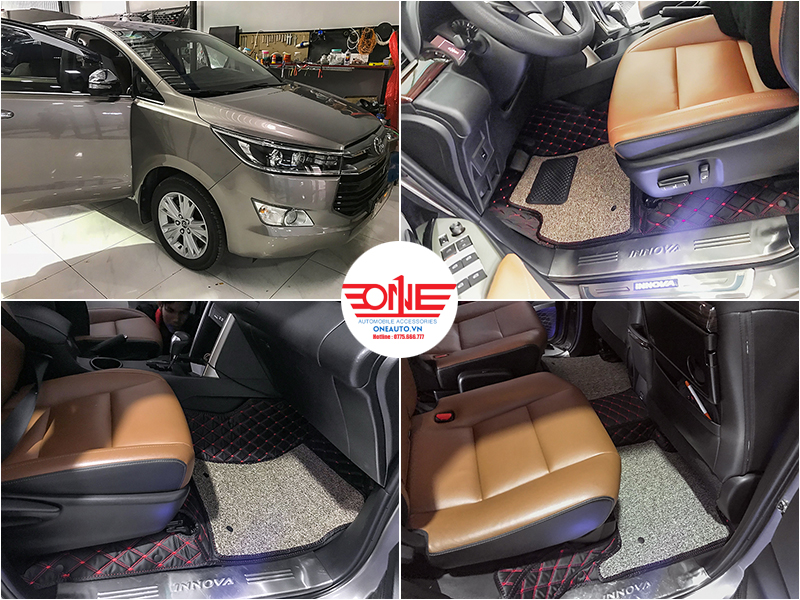 Thảm Lót Sàn Ô Tô 5D 6D Toyota Innova