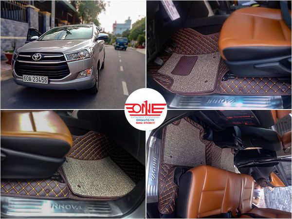 Thảm Lót Sàn Ô Tô 5D 6D Toyota Innova