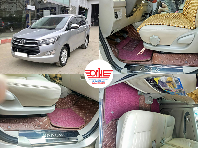 Thảm Lót Sàn Ô Tô 5D 6D Toyota Innova