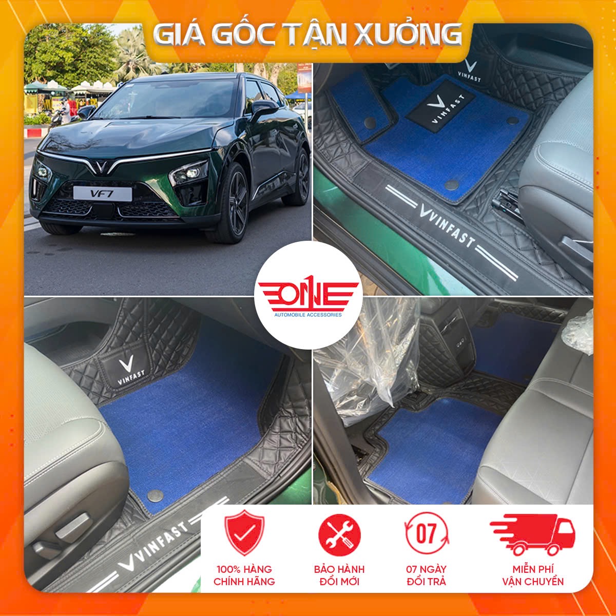Thảm lót sàn ô tô 8D VinFast VF7