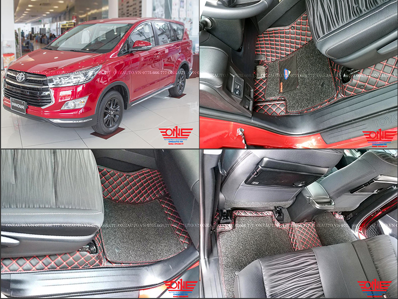 Thảm Lót Sàn Ô Tô 5D 6D Toyota Innova