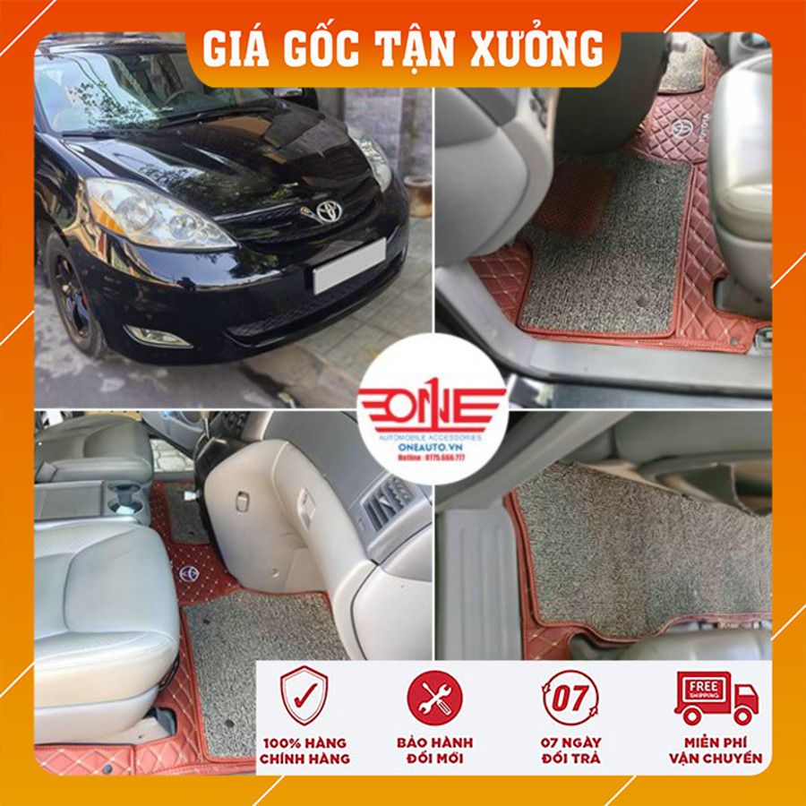 Thảm Lót Sàn Ô Tô Toyota Sienna 2008