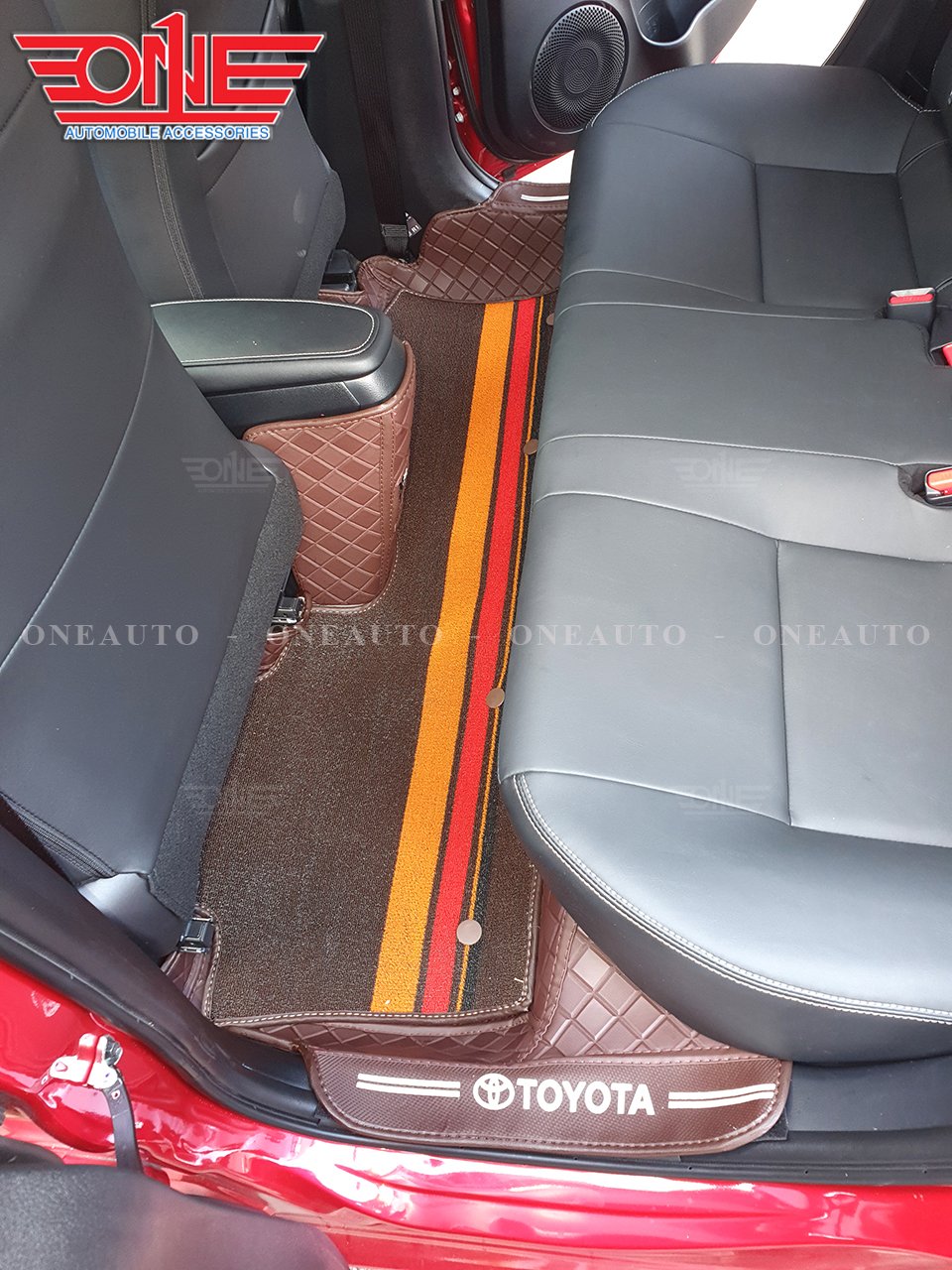 Thảm lót sàn ô tô 8D Xe Toyota Vios 2024 Full viền cửa