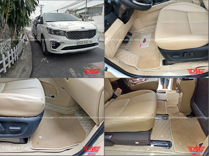 Thảm Lót Sàn Ô Tô KIA Sedona 2016-2018