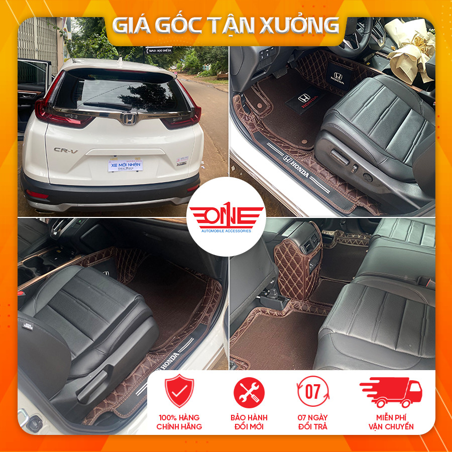 Thảm lót sàn ô tô 8D Honda CRV 2017 - 2023 Full viền cửa
