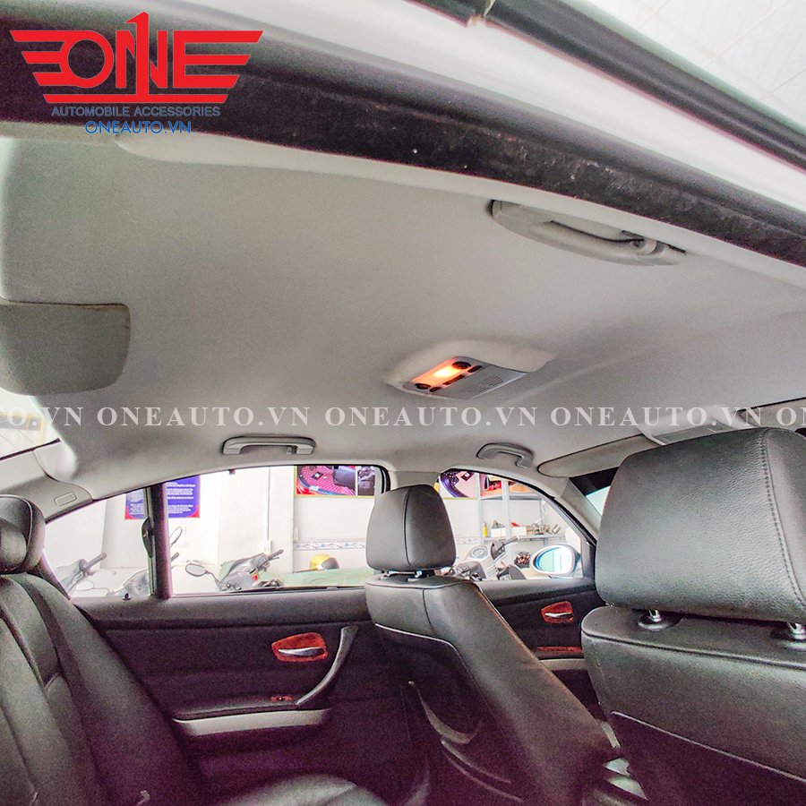 Phục hồi trần da, bọc trần nỉ xe ô tô BMW 320i