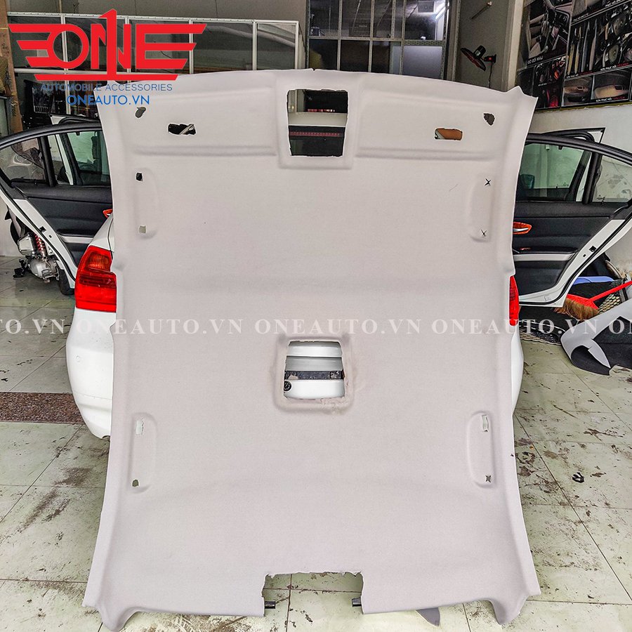 Phục hồi trần da, bọc trần nỉ xe ô tô BMW 320i