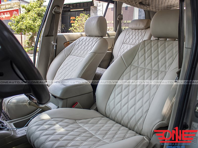 Bọc Ghế Da Microfiber Cho Xe Toyota Innova 2006, 2007, 2008, 2009