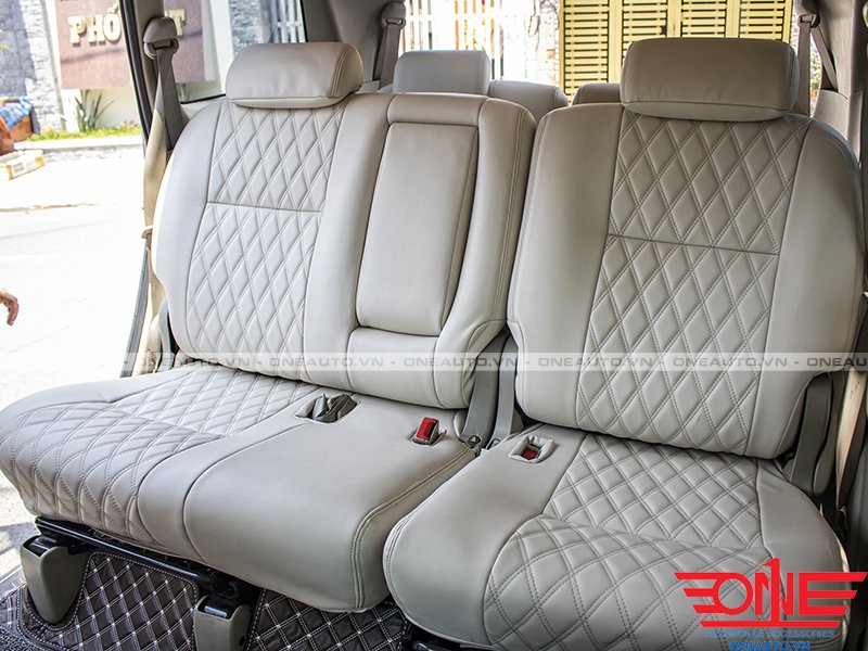 Bọc Ghế Da Microfiber Cho Xe Toyota Innova 2006, 2007, 2008, 2009