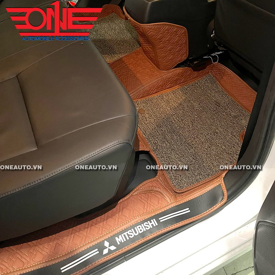 Thảm lót sàn ô tô 8D Mitsubishi Xpander Full viền cửa