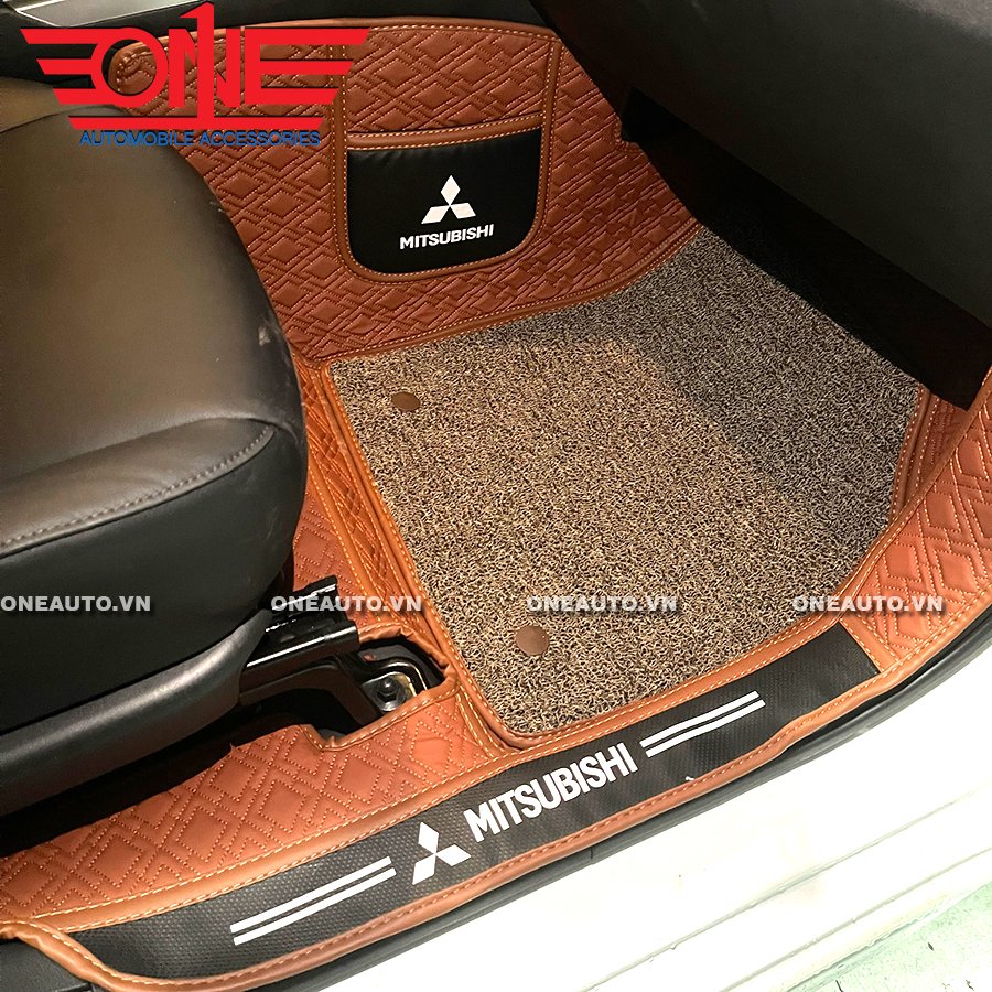 Thảm lót sàn ô tô 8D Mitsubishi Xpander Full viền cửa