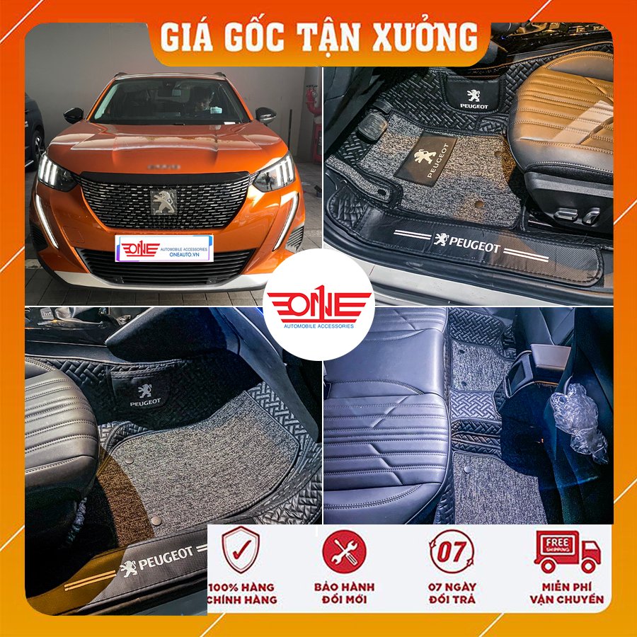 Thảm lót sàn ô tô 8D tràn viền Peugeot 2008