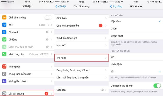 5 tính năng ít người biết về nút Home trên iPhone