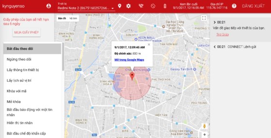 Hướng dẫn 2 cách tìm lại smartphone bị đánh cắp