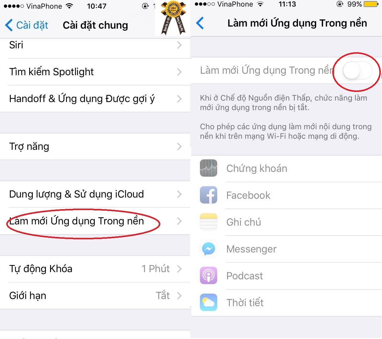 Mẹo tăng thời lượng sử dụng pin trên Iphone của bạn