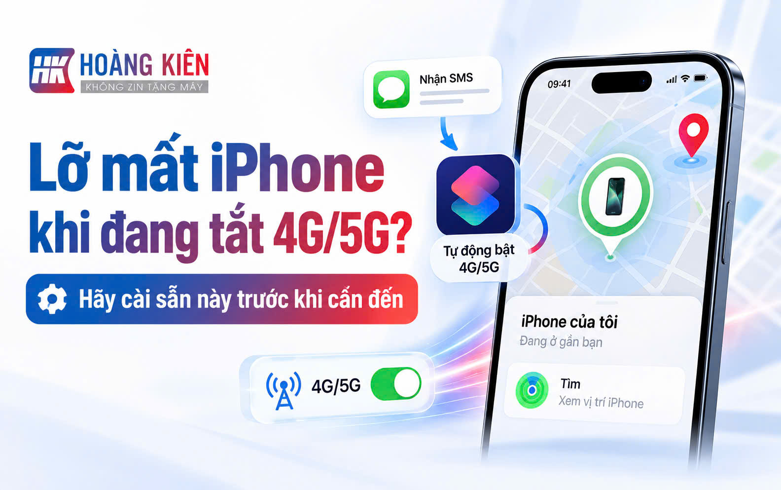 Lỡ mất iPhone khi đang tắt 4G/5G? Hãy cài sẵn mẹo này trước khi cần đến!