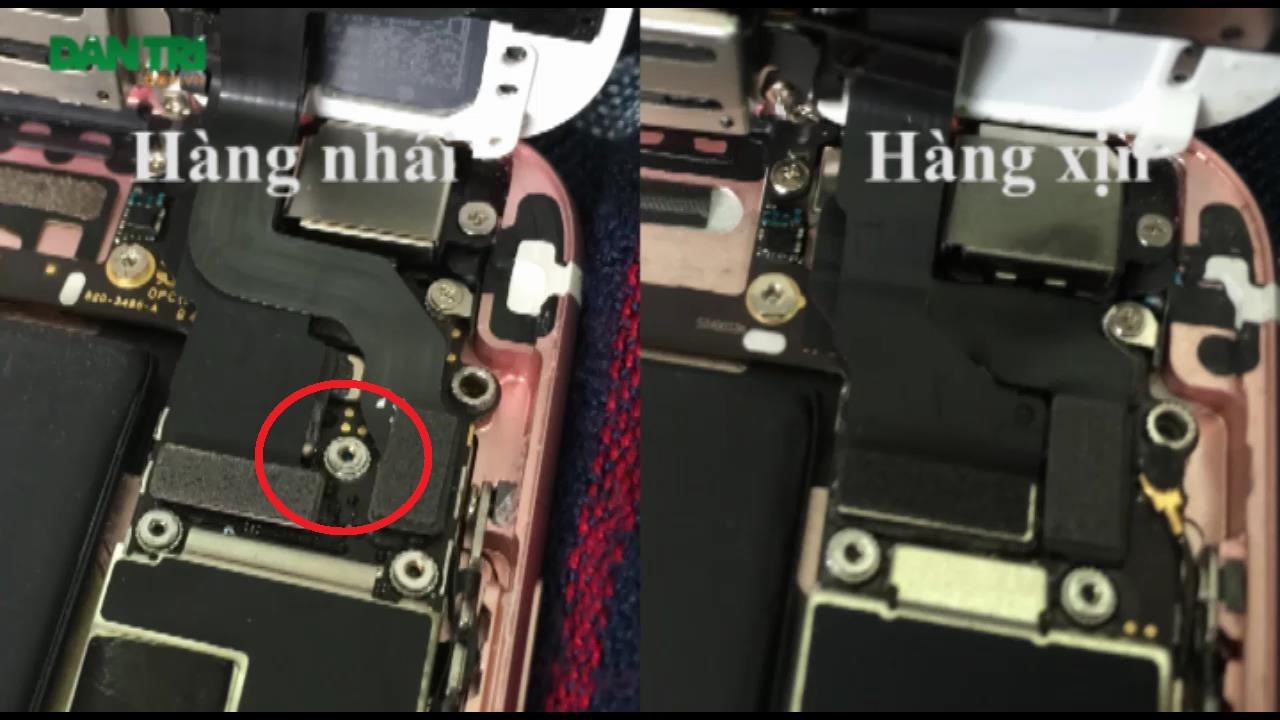 Hướng dẫn nhận biết iPhone 6s 