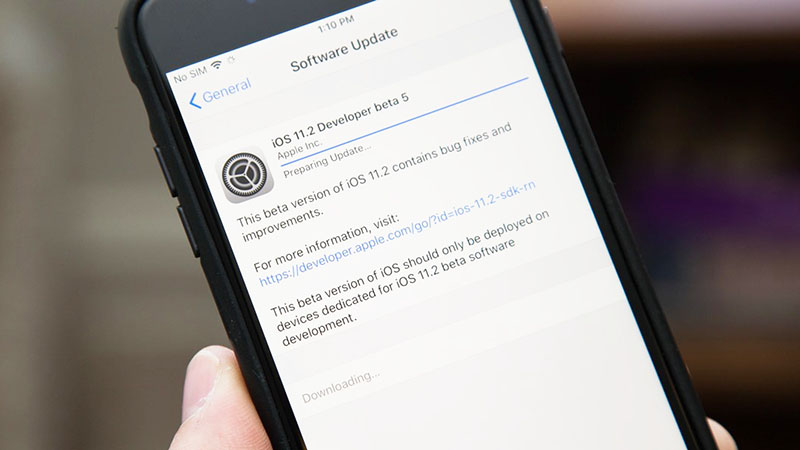 Cách cập nhật iOS 11.2 beta 5, pin vẫn chưa ổn