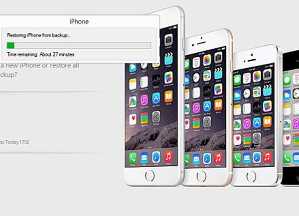 Hướng dẫn khôi phục dữ liệu iPhone,iPad sau khi restore
