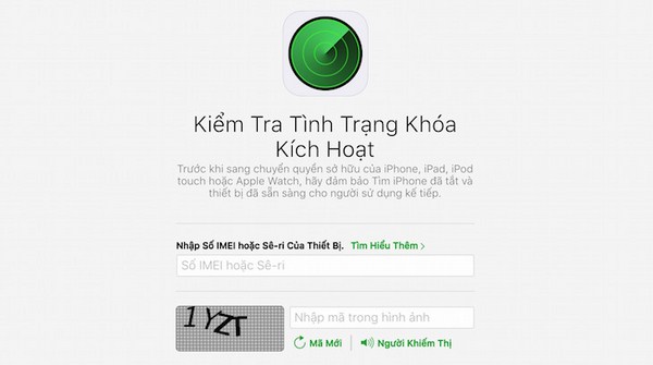Tìm hiểu về khóa Icloud