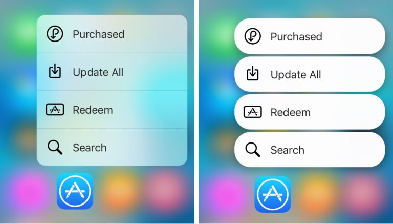 NougatShortcuts - Mang giao diện Android Nougat trên menu 3D Touch cho iOS