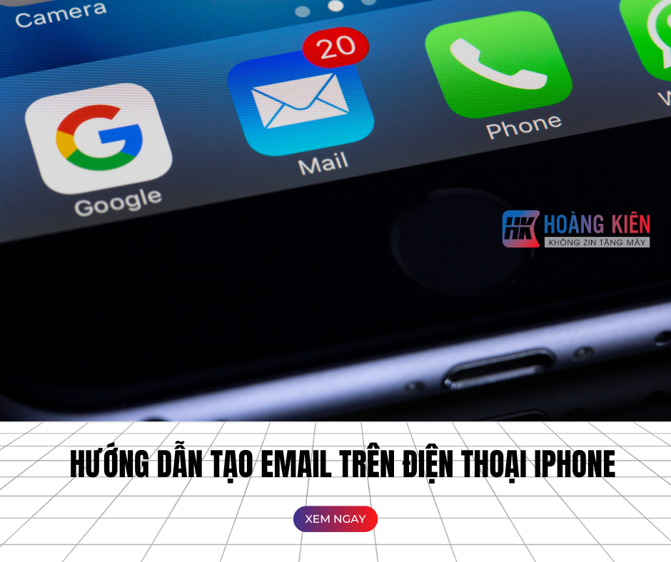 Hướng Dẫn Chi Tiết Cách Tạo Email Trên Điện Thoại Iphone