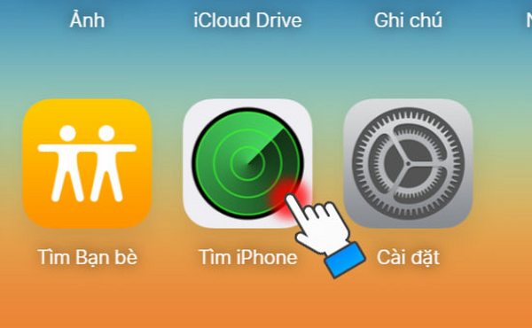 cách tìm Iphone trên Macbook