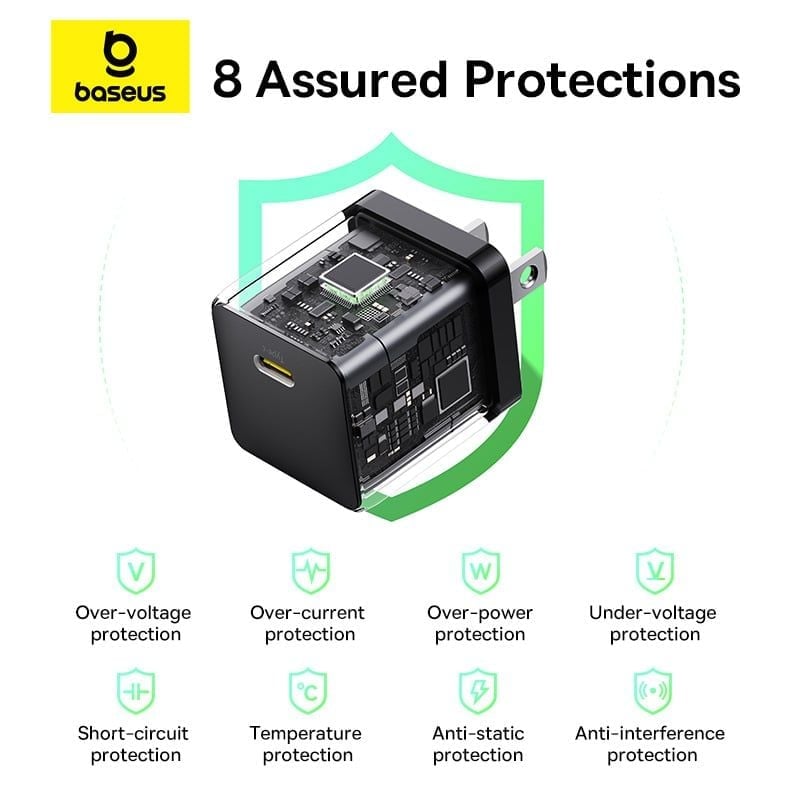 Bộ Sạc Baseus Palm Fast Charger 1C 20W