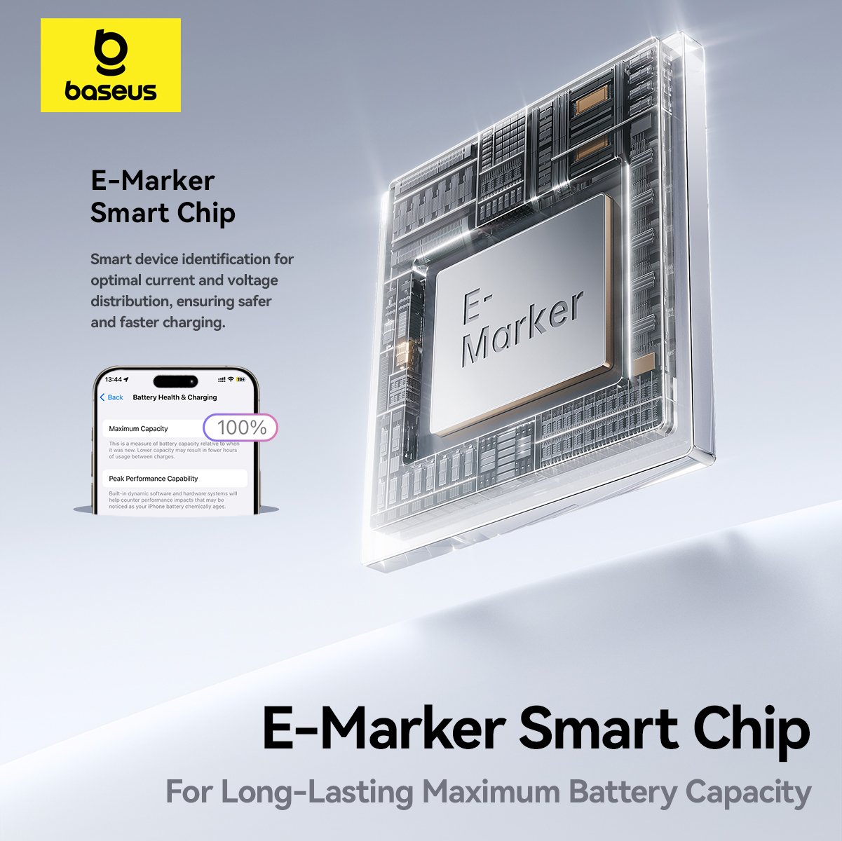 Cáp sạc nhanh C to C Baseus Dynamic 4 Fast Charging Data 100W 1m