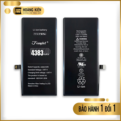 Pin iPhone 15 Plus FEAGLET ( 4383mAh )