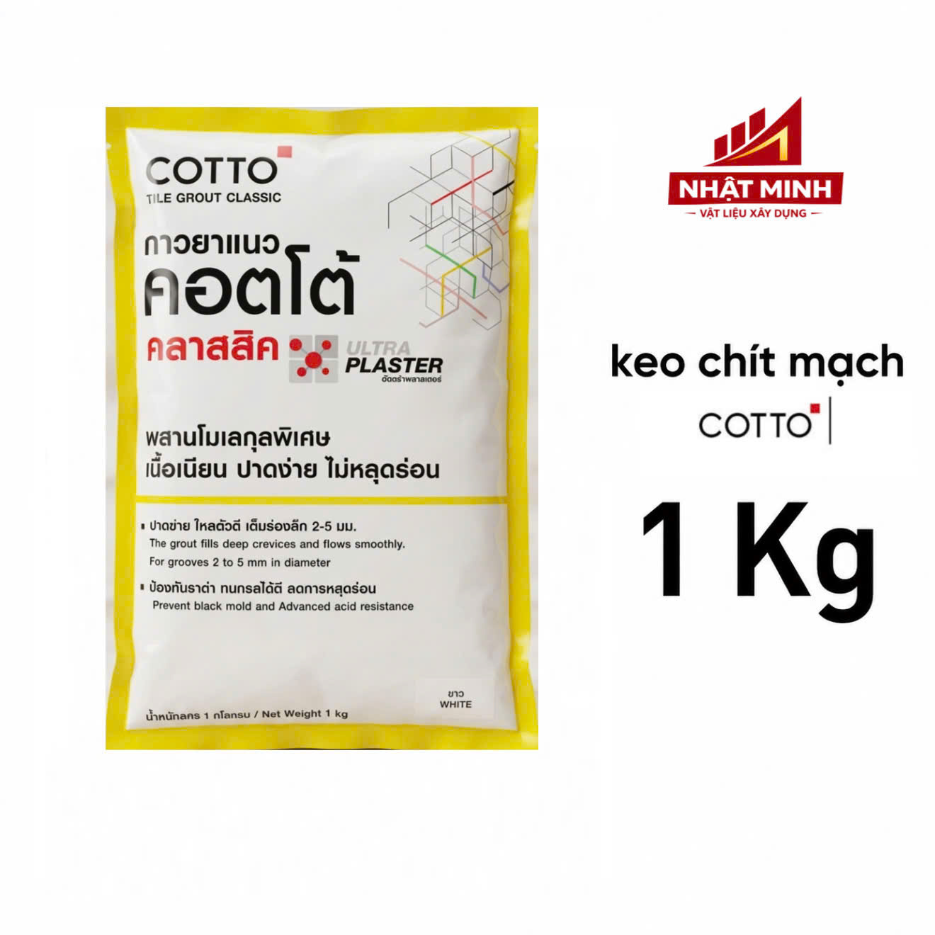 KEO CHÀ MẠCH NHẬP KHẨU THÁI LAN COTTO