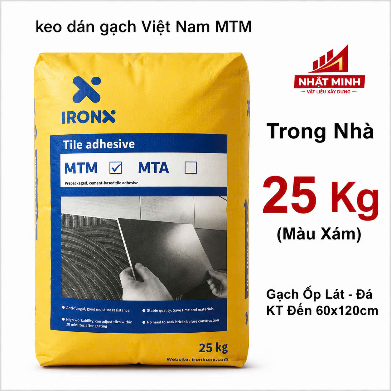 KEO DÁN GẠCH IRONX MTM