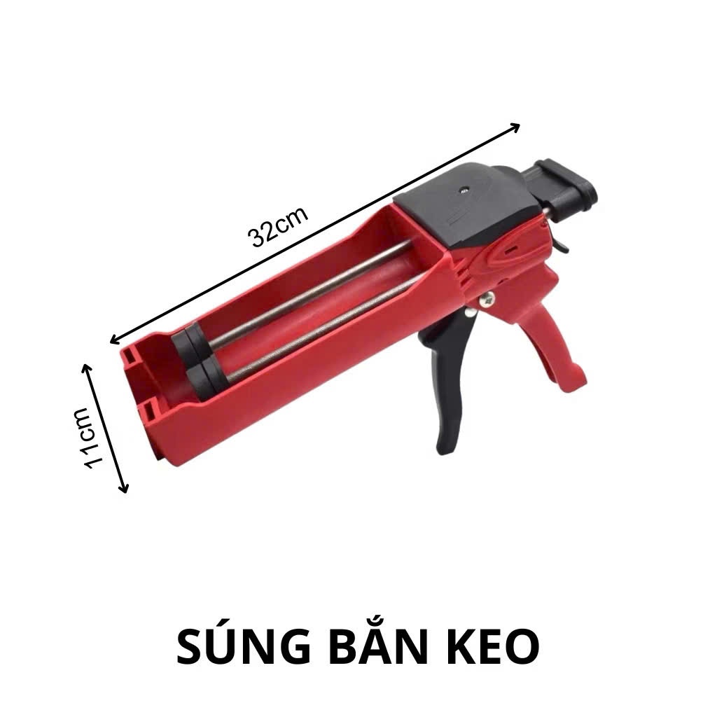 SÚNG NHỰA BẮN KEO 2 THÀNH PHẦN