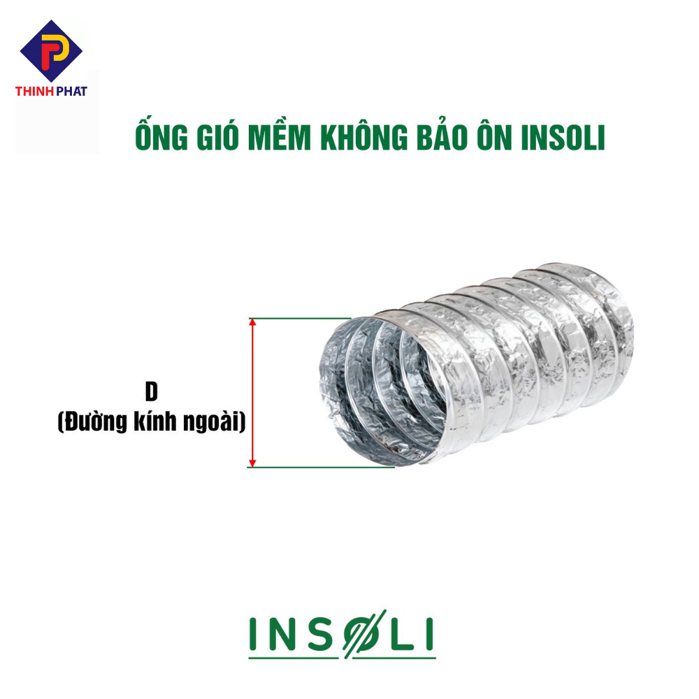 Ống gió mềm INSOLI không bảo ôn